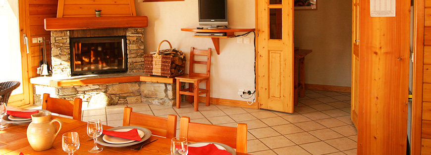 Chalet Adrait Aussois Location de chalets ou appartements B